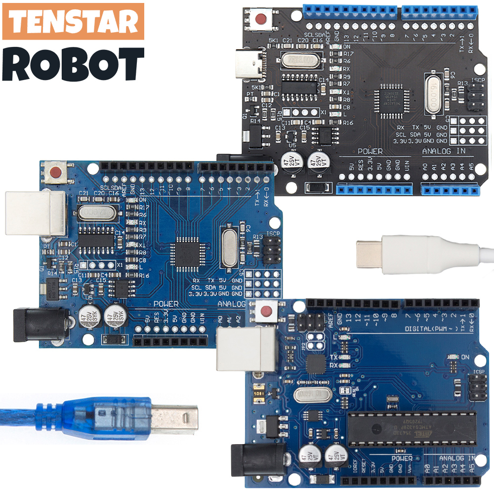 UNO R3 ATMEGA328P CH340/ATMEGA16U2 compatible with Arduino | Shopee ...