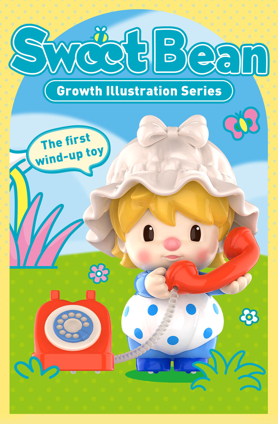 POP MART Sweet Bean Growth Illustration Series Figures Blind