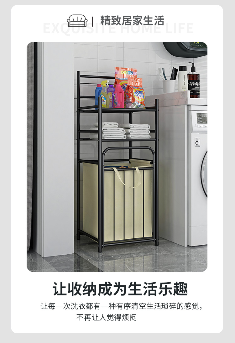 Ready Stock Foldable Laundry Basket Laundry Organiser Dirty Clothes ...