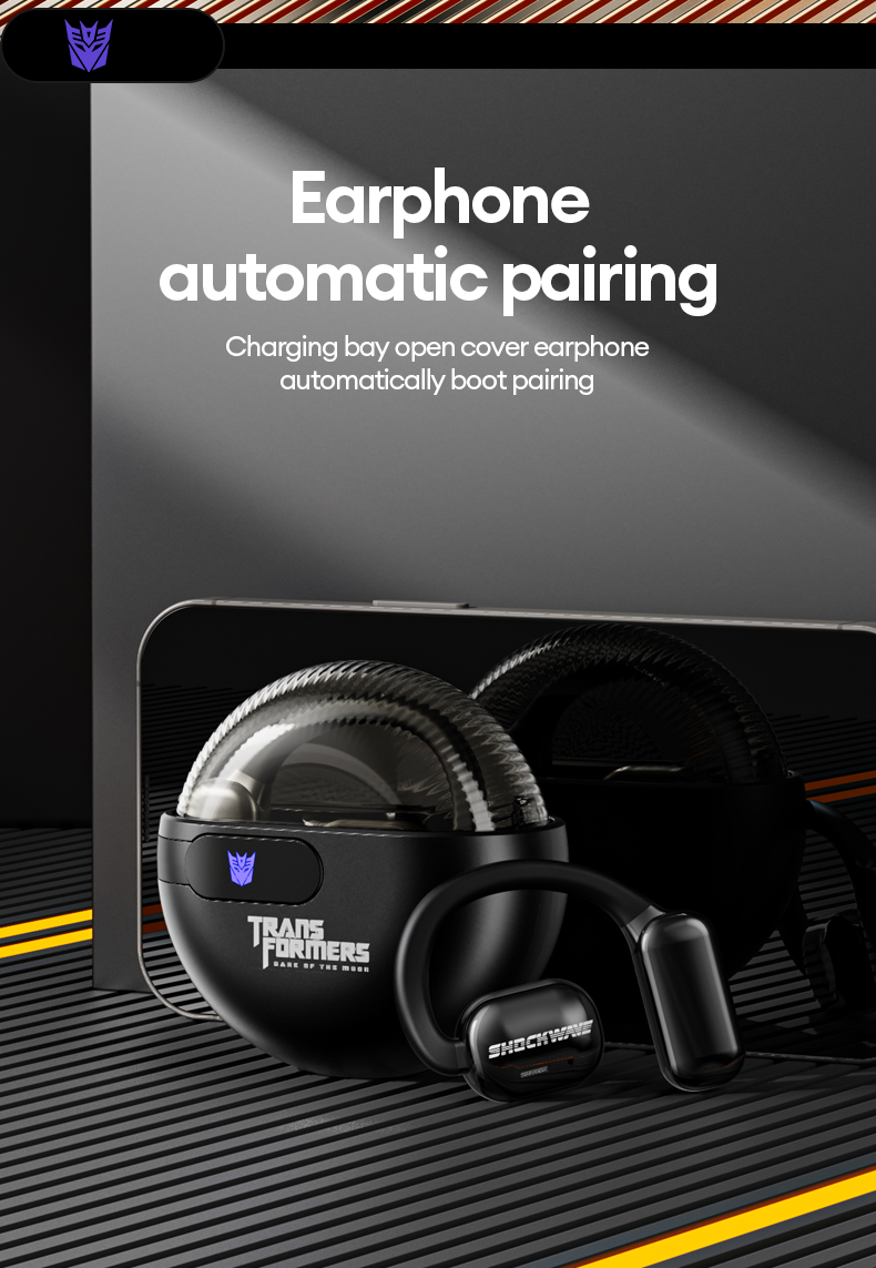 Transformers TF-T09 Ear-Mounted Wireless Bluetooth Earphone With ...