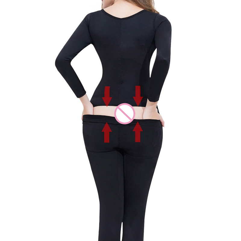 Wechery New Body Shaper Women's Slimming Full Length Bodysuit Long Sleeve  Faja Female Shapewear Plus Size Underwear for Women - AliExpress