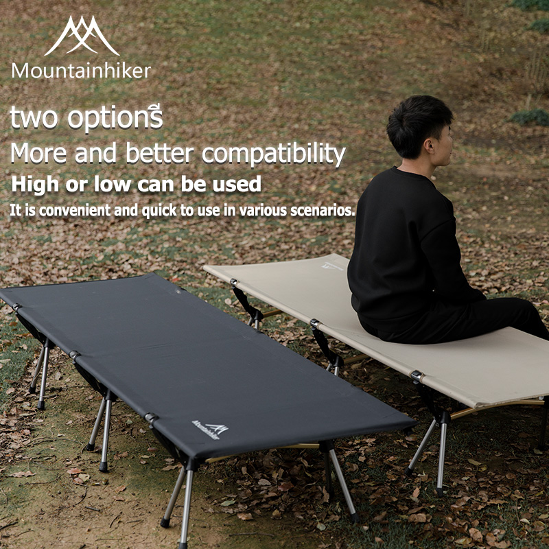 Mountainhiker New heightadjustable camping bed foldable camping bed