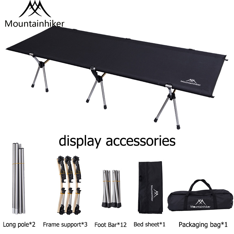 Mountainhiker New heightadjustable camping bed foldable camping bed