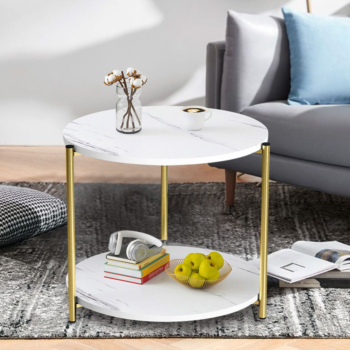 Small Coffee Table Mini Simple Living Room Household Sofa Side Table ...