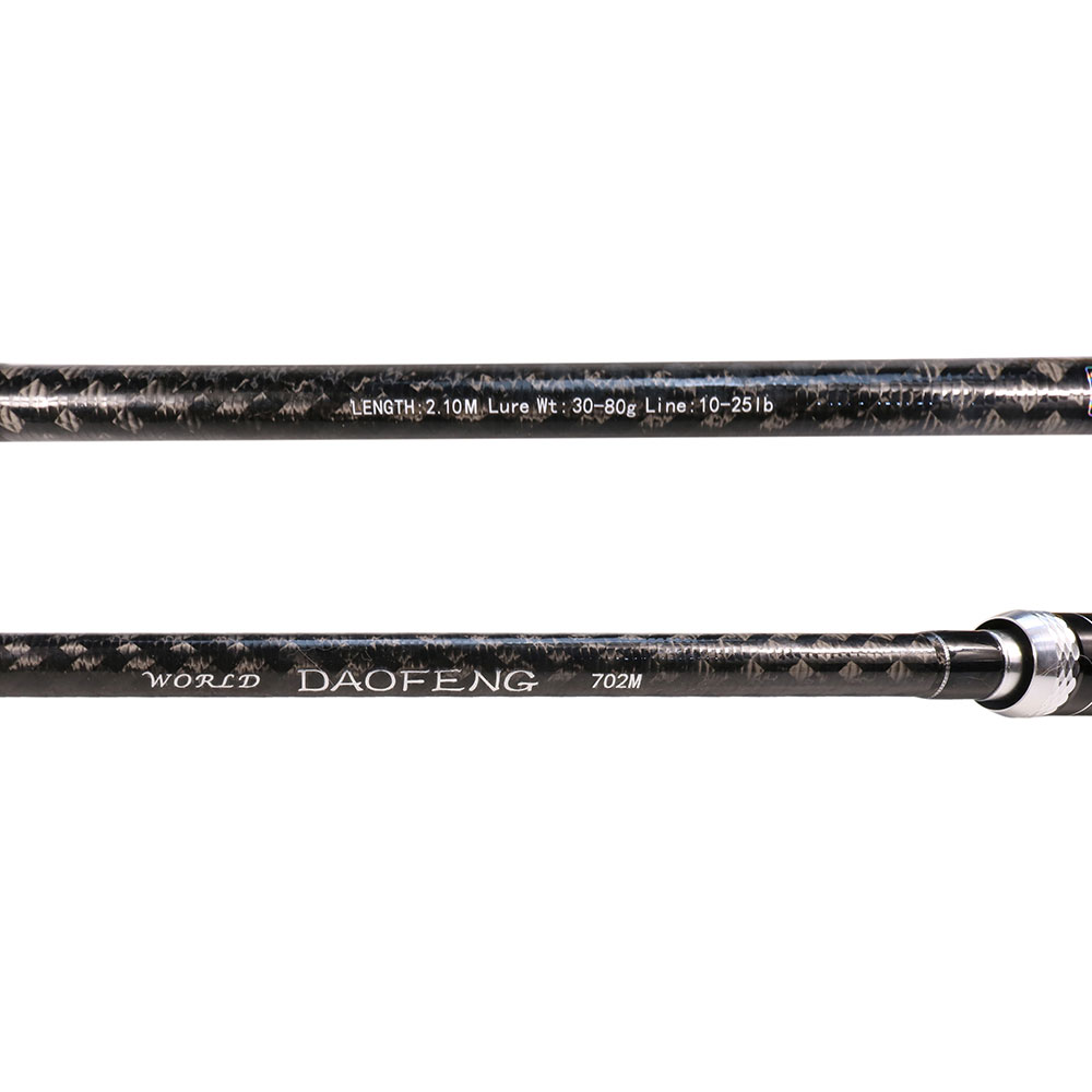 【TRAINFIS】Fishing Rod Spinning Rod 10-25LB Rod 2.1m/2.4m Heavy Power ...