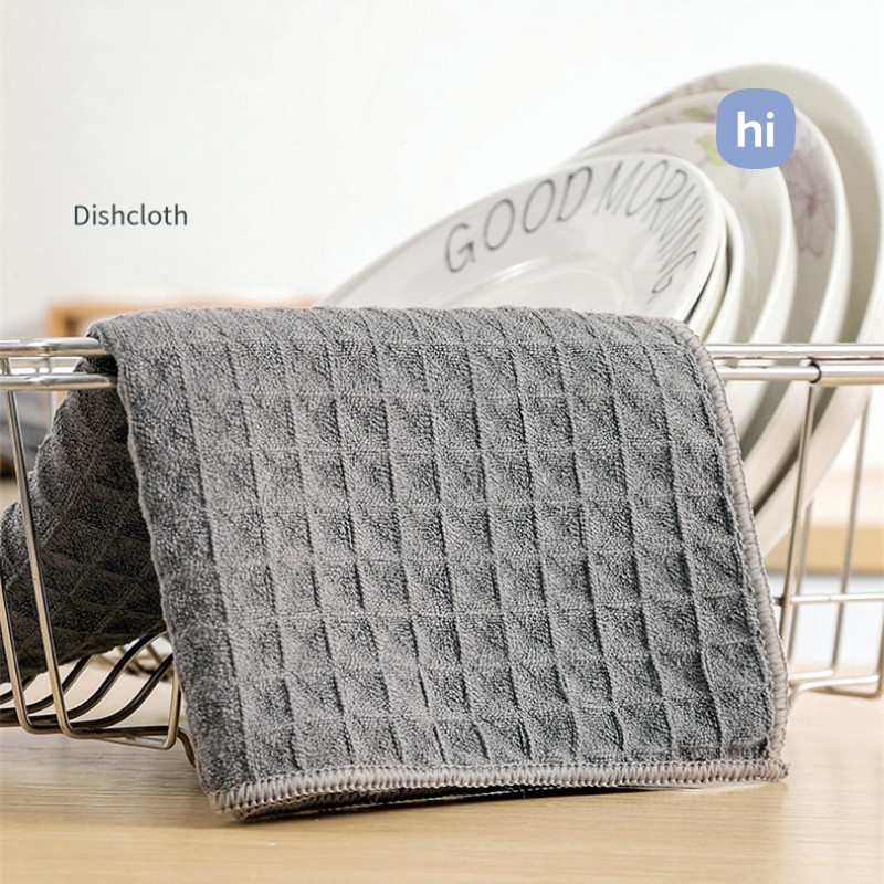 HI HOMES Waffle Rag Commercial Coffee And Milk Tea Shop Bar Cleaning ...