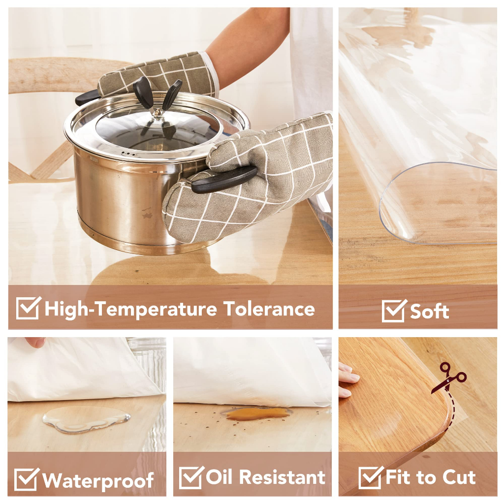 Plastic Clear Table Cover