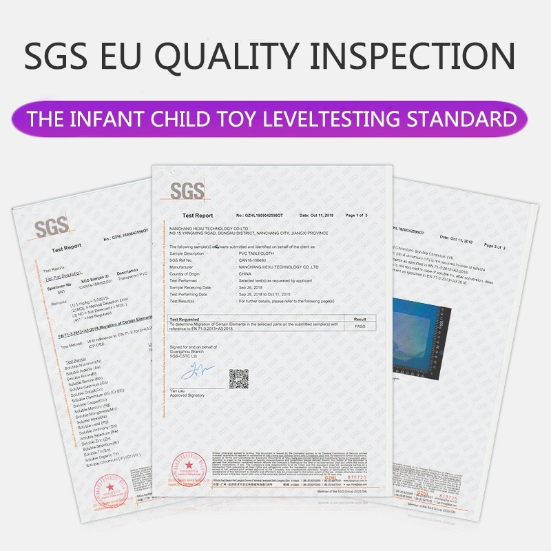 Custom size thick plastic clear table cover lapik meja plastik