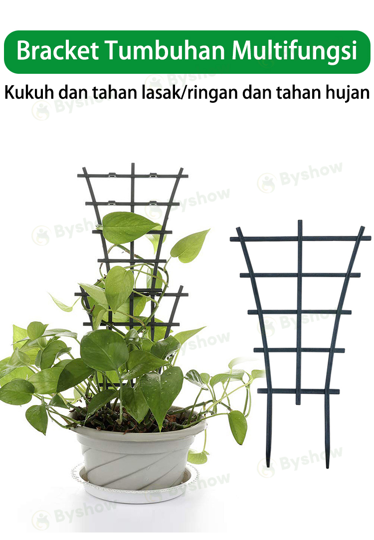 【Byshow】🔥Malaysia In Stock🔥2Pcs Garden Plant Climbing Trellis Fence ...