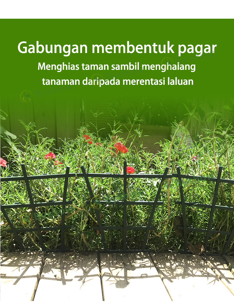【Byshow】🔥Malaysia In Stock🔥2Pcs Garden Plant Climbing Trellis Fence ...
