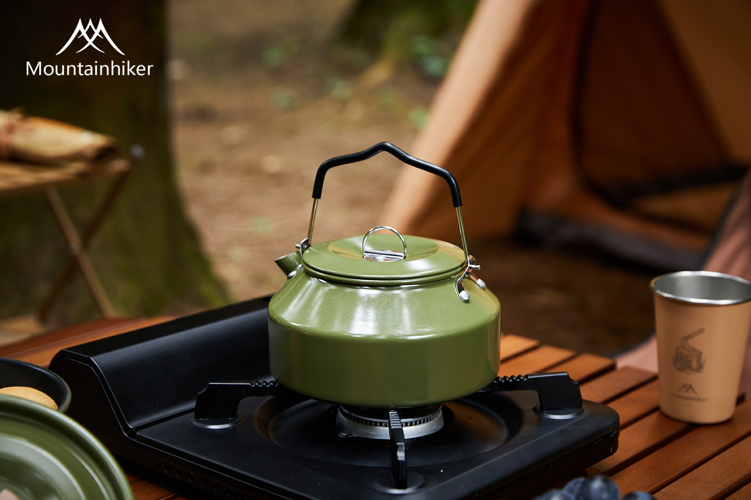MOUNTAINHIKER 3pcs / 4pcs / Camping Cookware Set Cooking Set Pot Kettle ...