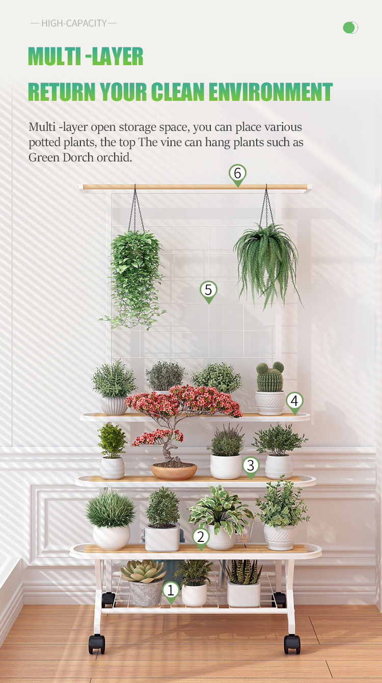 Flower garden stand rack / Flower rack multi layer / Indoor outdoor ...