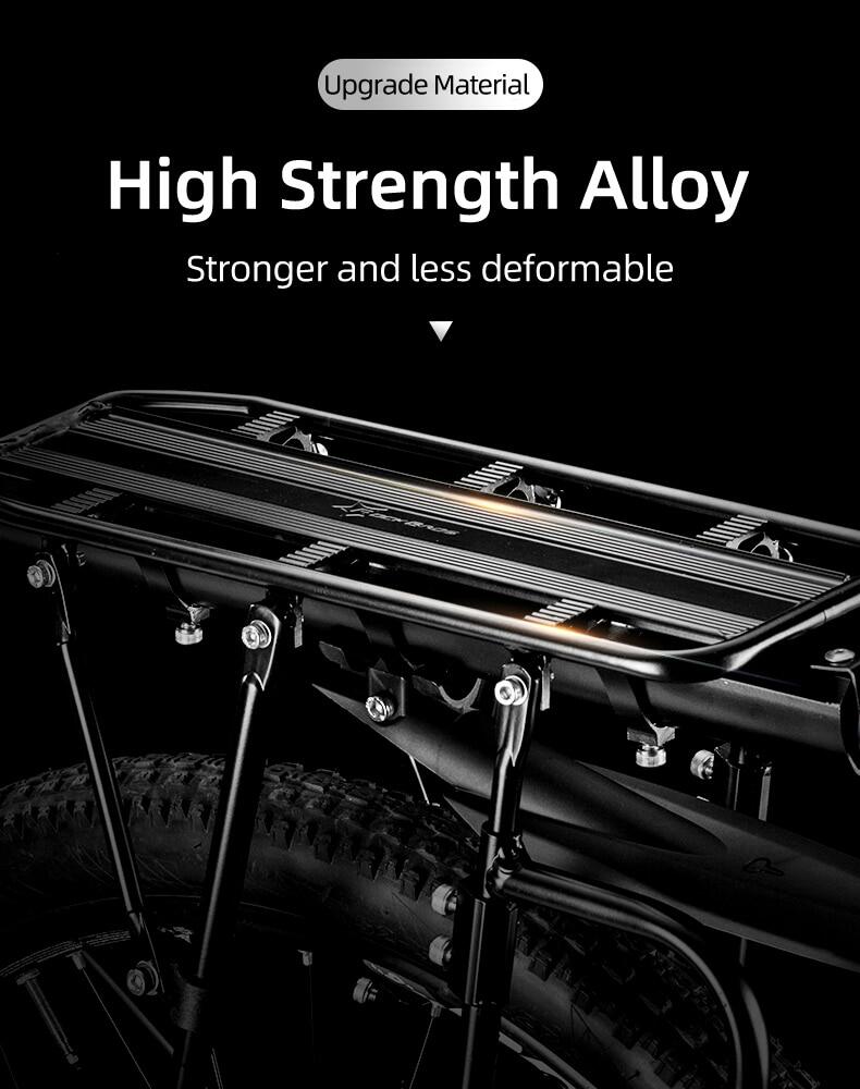 【MY Delivery】ROCKBROS Bike Rack Quick Release Bicycle Cargo Rack Rear ...