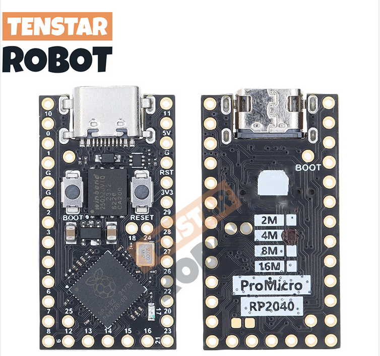 RP2040 Pro Micro Raspberry PI PICO Development Board Dual-Core Supports ...