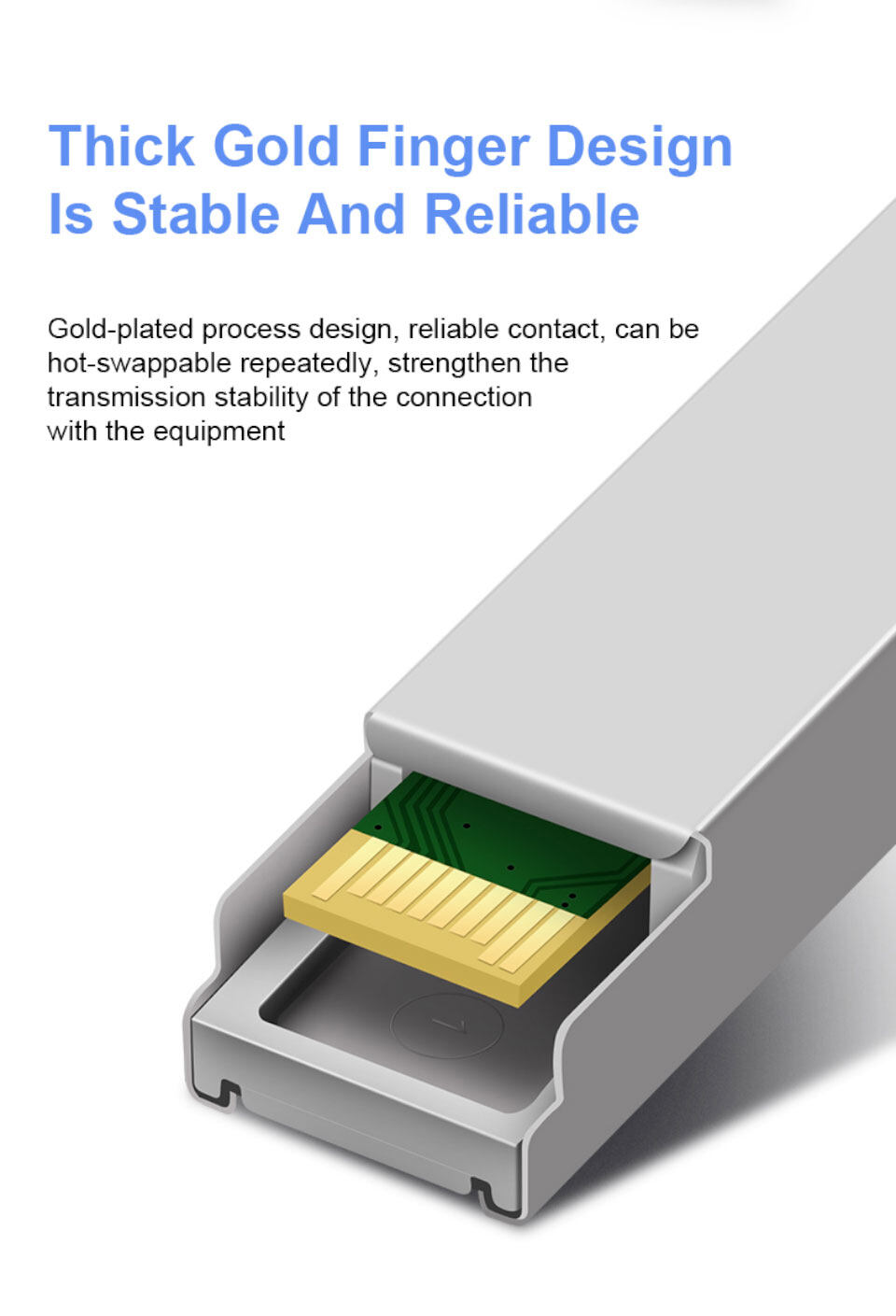ONTi SFP+ to RJ45 10G Copper Module | 10GBase-T Ethernet Transceiver ...