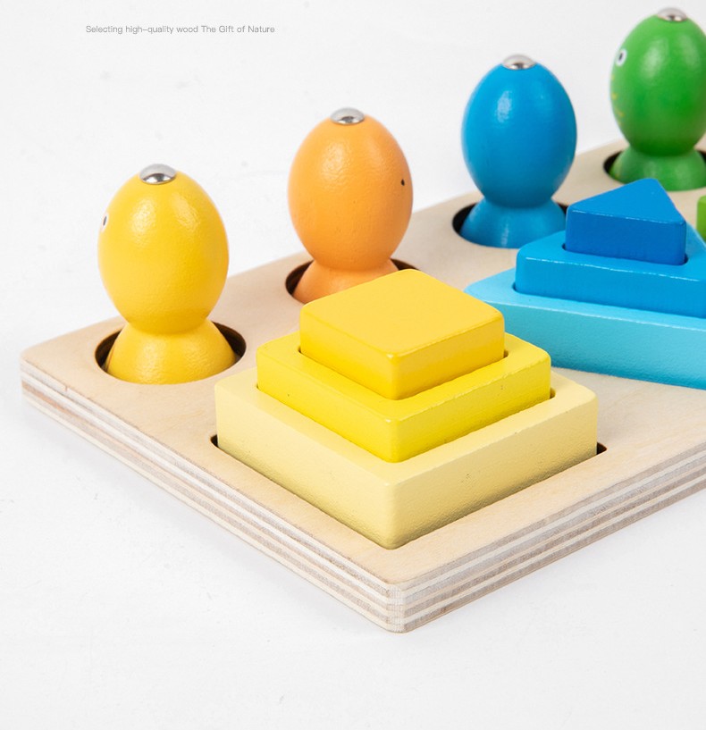 Montessori Toys for 1 2 3 Year Old Boys and Girls,Wooden Sorting ...