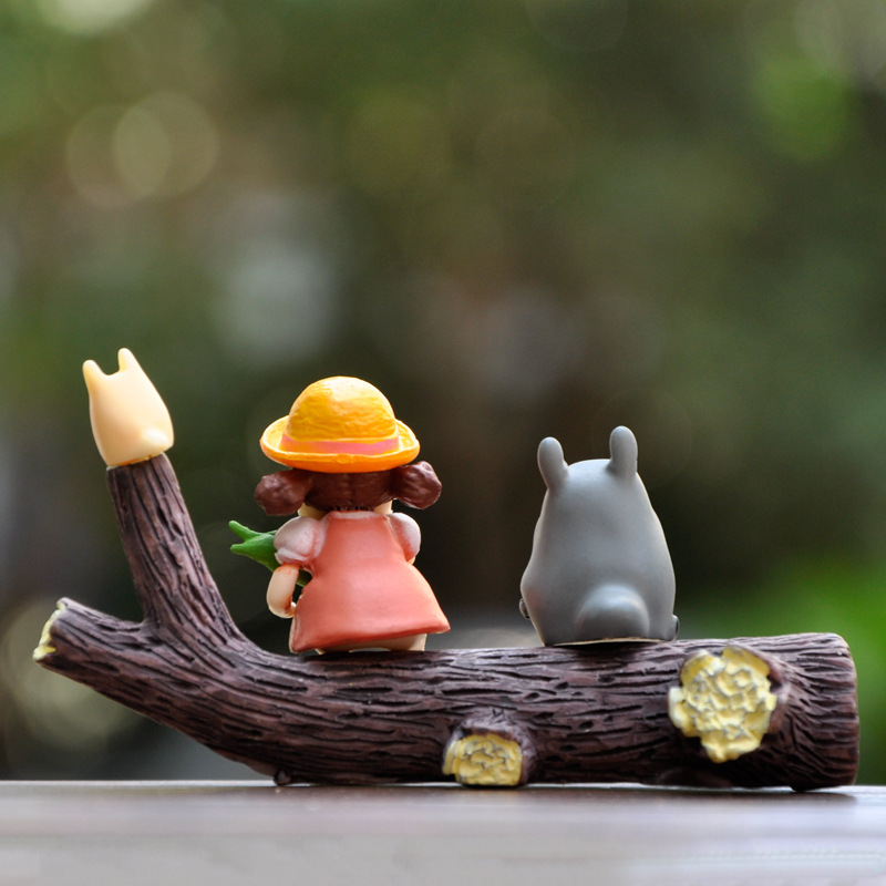 6Pcs/Set 1.5-4cm Hayao Miyazaki Studio Ghibli Totoro Mei