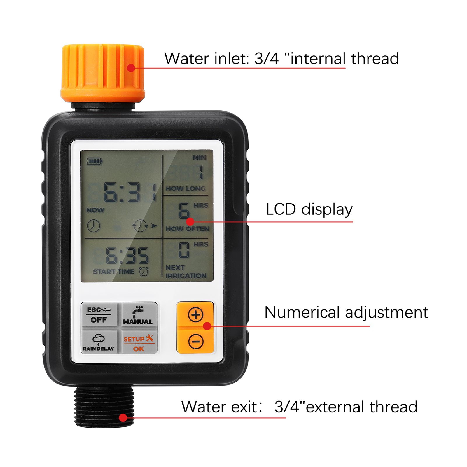 [LOCAL] Digital Water Timer Garden Irrigation Multifunctional Automatic ...
