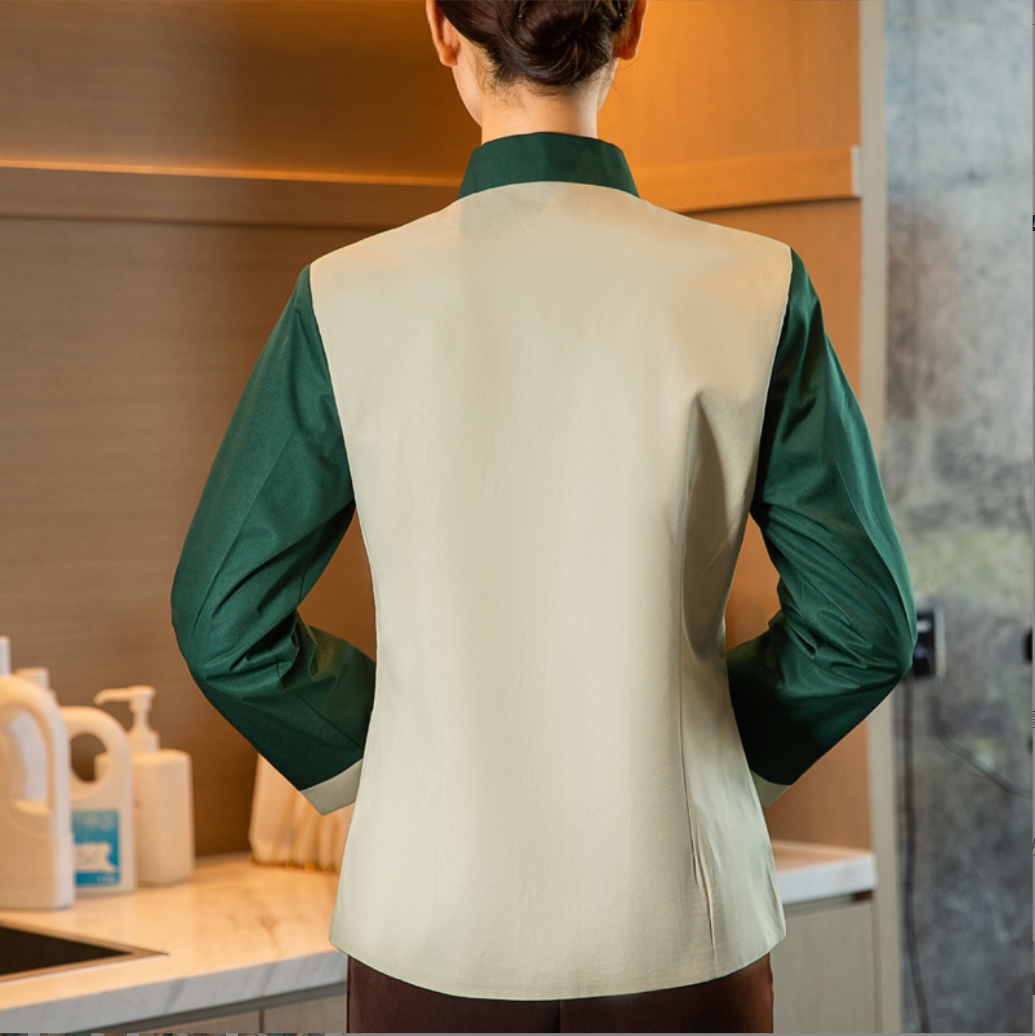 Ready Stock Cleaning Work Clothes Long Sleeve Hotel Guest Room ...