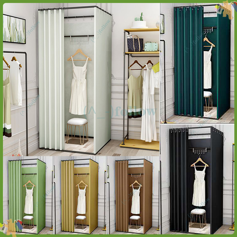 Shopping Mall Clothing Store Mobile Fitting Room Simple Floor Dressing ...