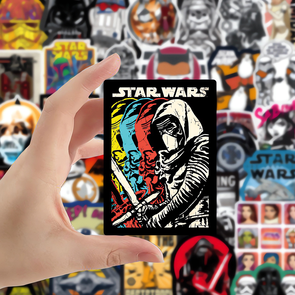 100pcs Star Wars Sticker Cartoon Sticker Waterproof Vinyl Water Bottle ...