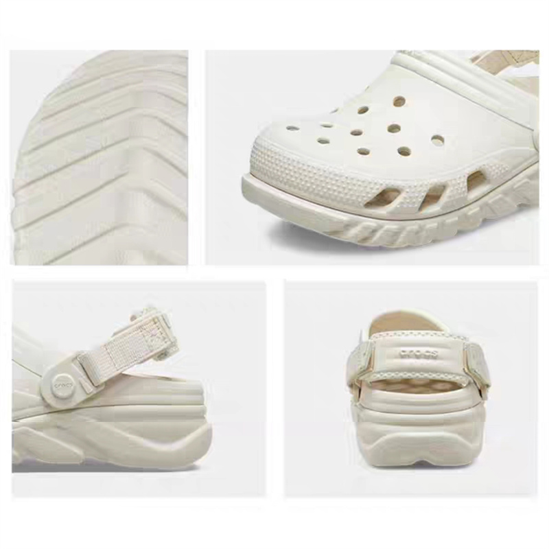 Crocs Men's Shoes Snail Hole Shoes/Rainy Outdoor Sandals/Baotou Beach ...