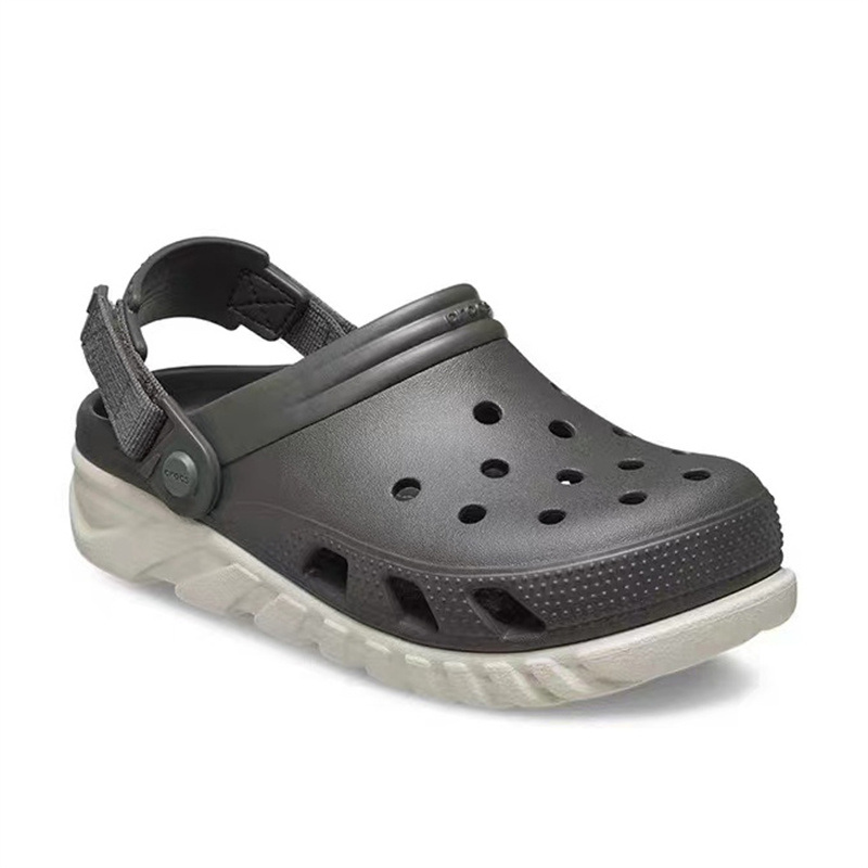 Crocs Men's Shoes Snail Hole Shoes/Rainy Outdoor Sandals/Baotou Beach ...