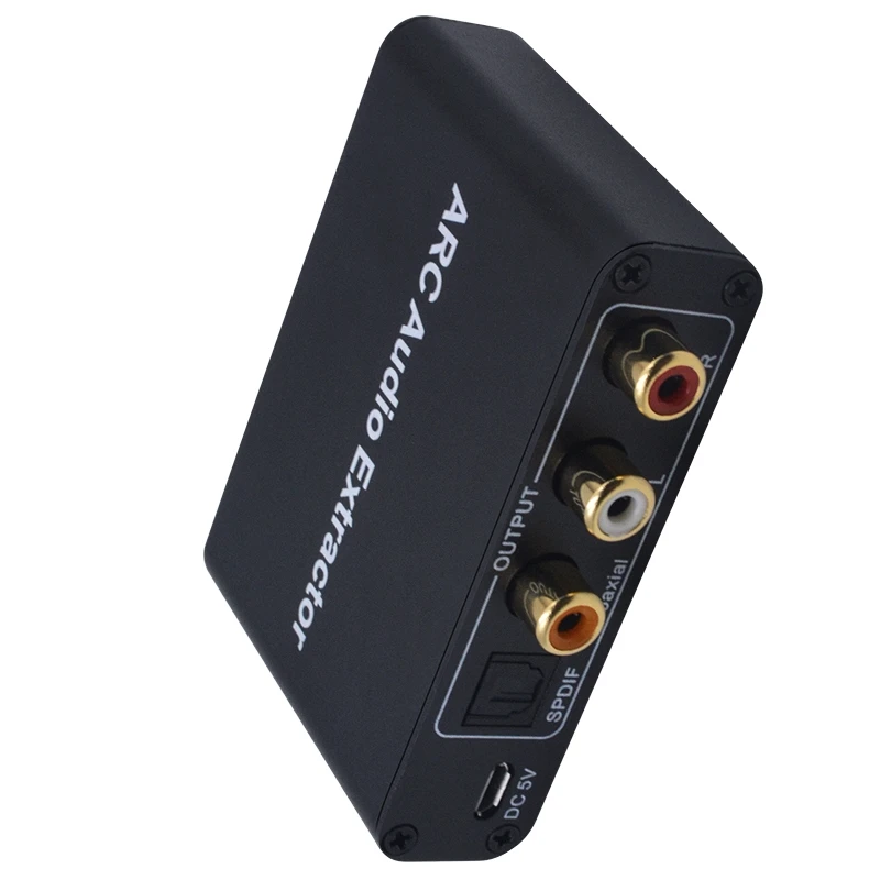 HDMI ARC Audio Extractor DAC ARC L/R Coaxial SPDIF Jack Extractor ...