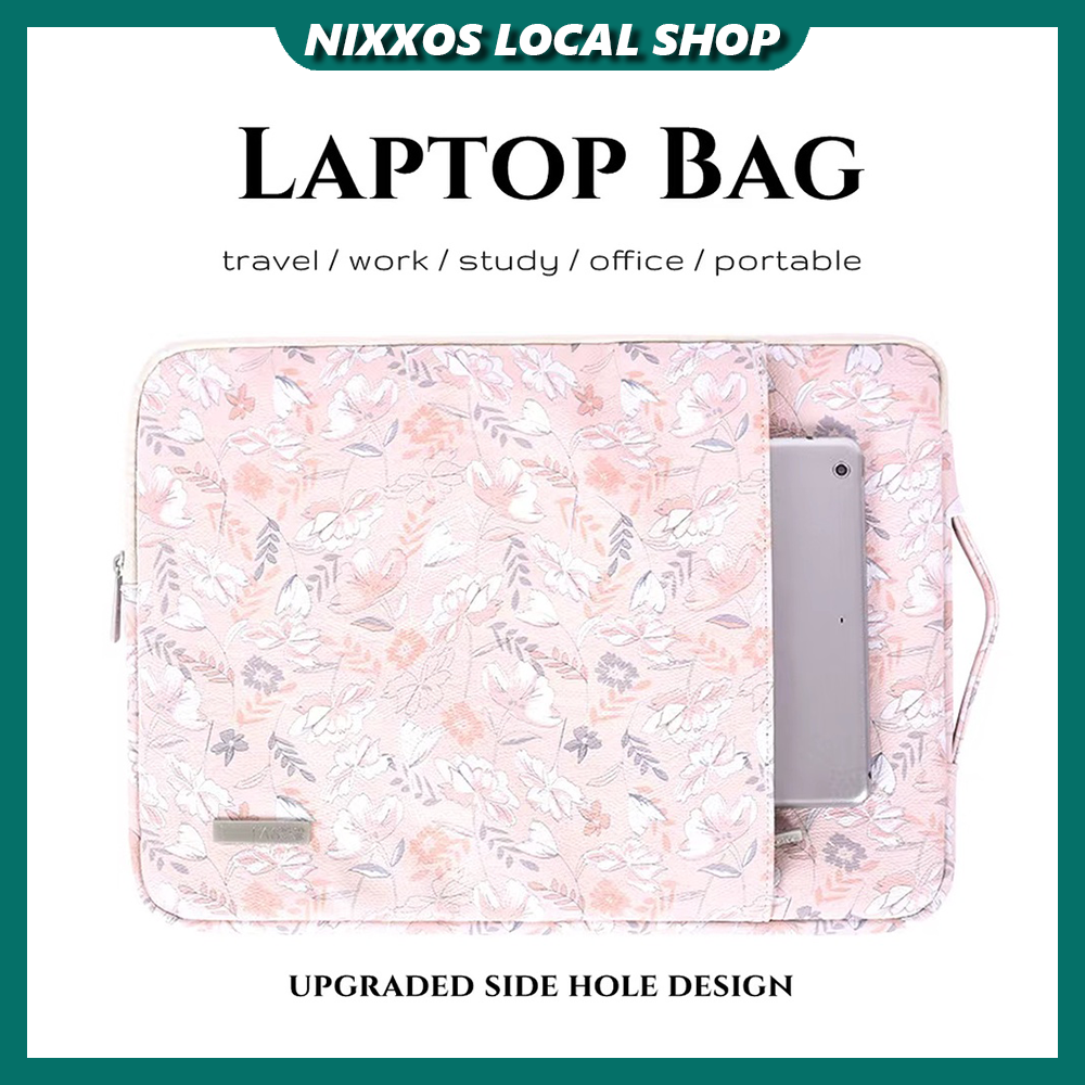 Neon Leopard Print Laptop Case Bag – Sleeve & Messenger Bag For 13-15.6" Laptops, Adjustable Strap, Multiple Pockets