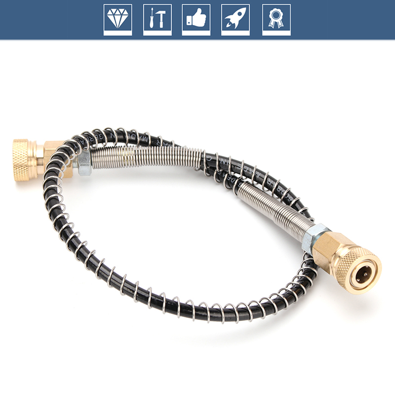 50cm High-Pressure Nylon Hose with M10x1 Thread Quick Connect Couplings ...