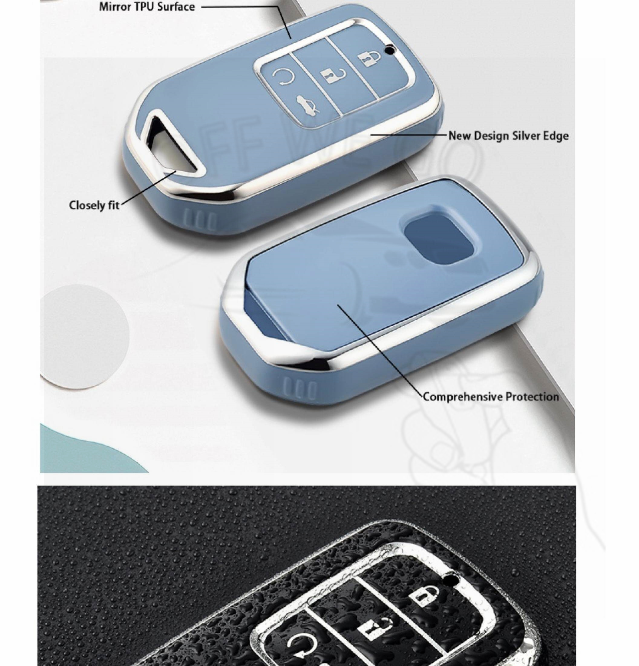 OFF WE GO Honda Civic WRV CRV HRV BRV City Car TPU Key Cover Remote ...