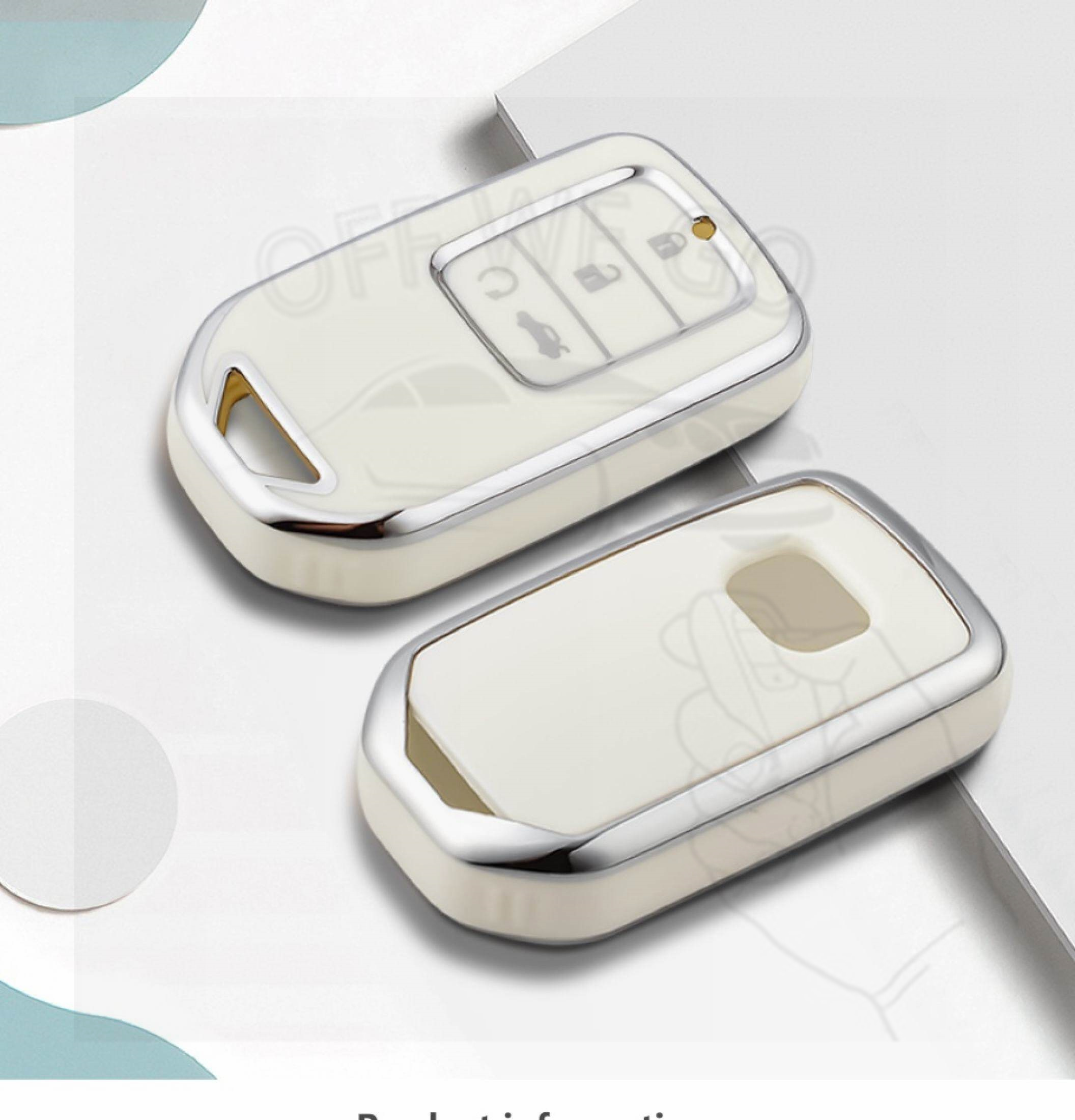 OFF WE GO Honda Civic WRV CRV HRV BRV City Car TPU Key Cover Remote ...