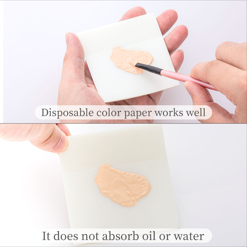 Disposable color mixing paper for nail enhancement, Japanese style ...