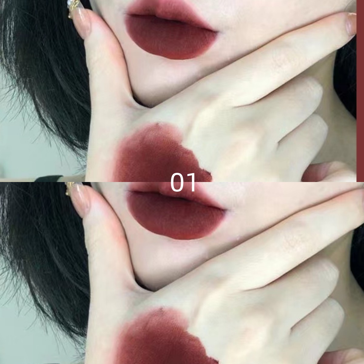 New arrival CAPPUVINI black rabbit lipstick waterproof lip mud velvet ...