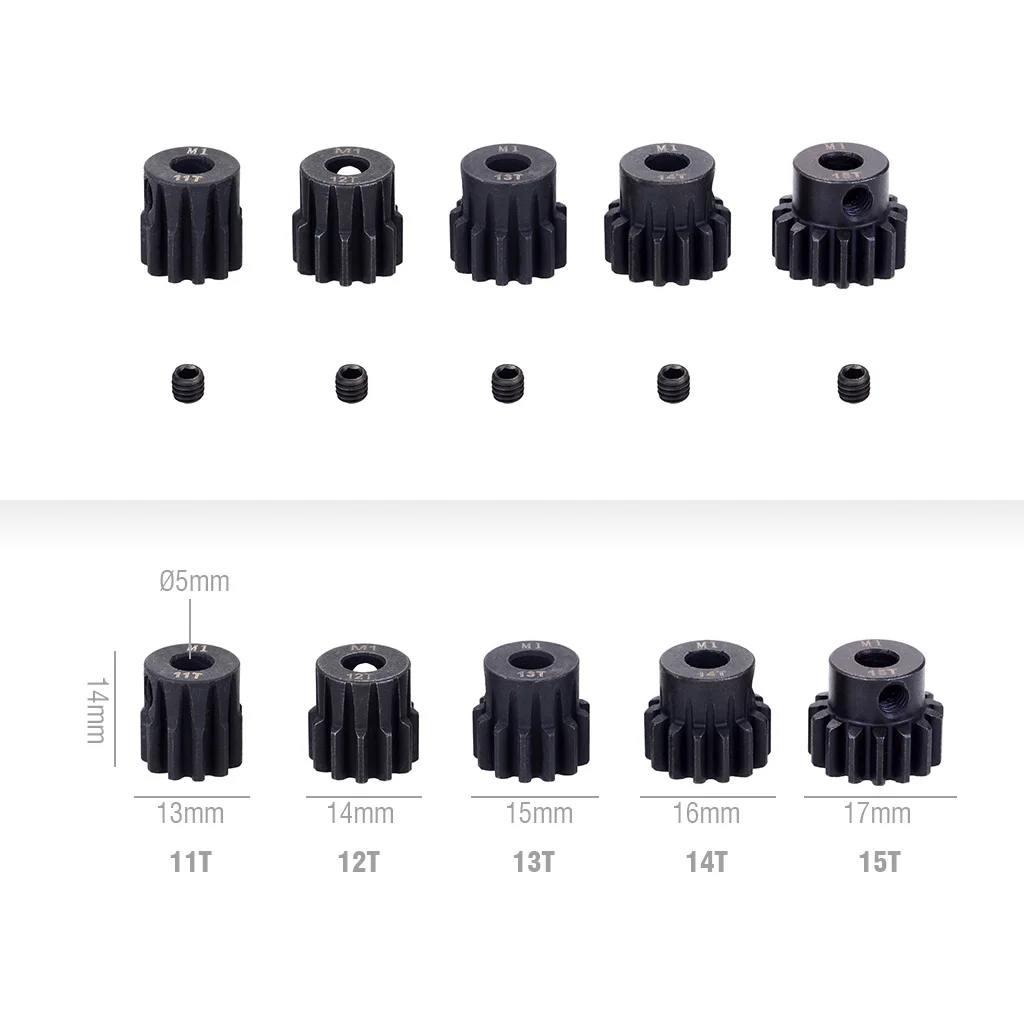 32DP 5mm 13-15T 16-18T 19-21T Motor Pinion Gears Combo Set Voor 18 Rc Auto 16t 17t 18t