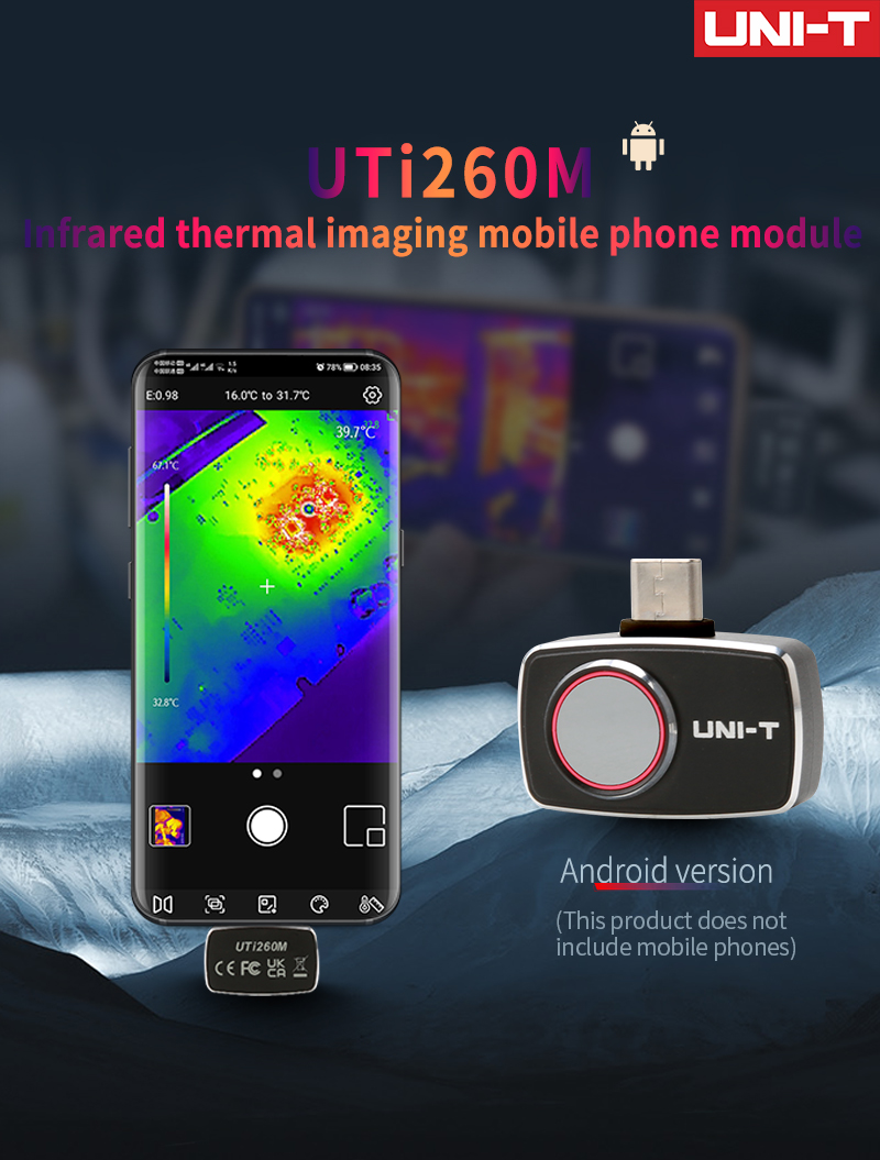 UNI-T UTi260M UTi120 Infrared Imaging Camera Industrial PCB Circuit ...