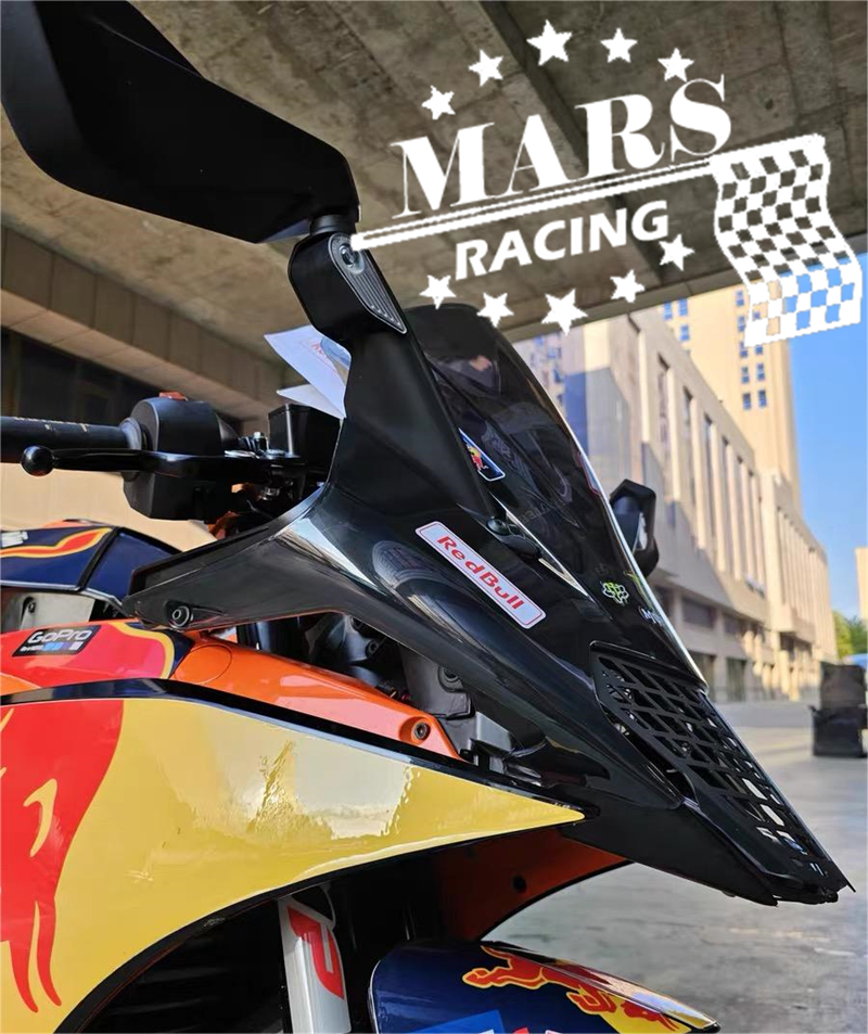 Motorcycle Accessories Windshield Windscreen Kit Deflector Shroud ...