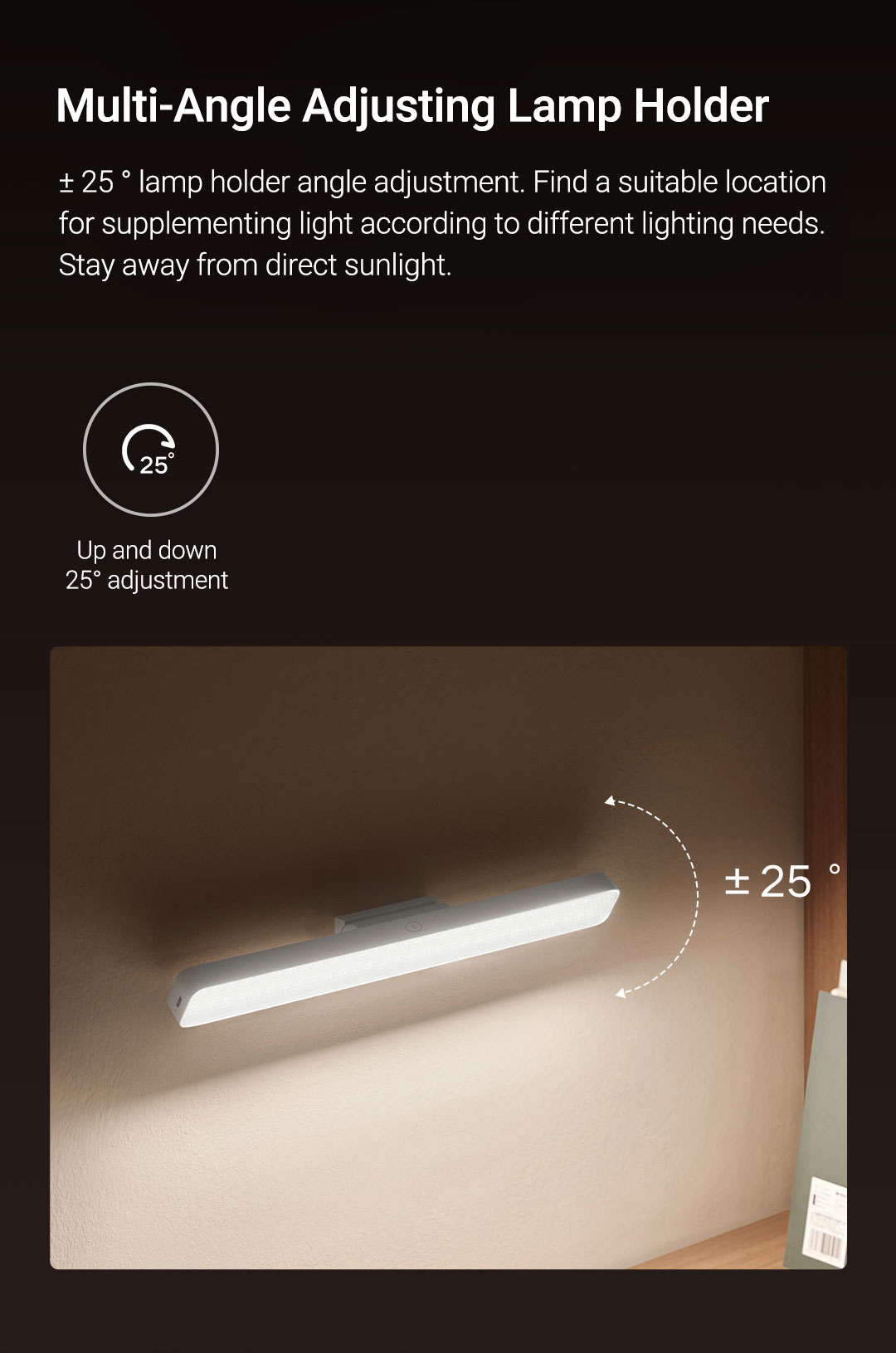 Xiaomi Mijia Dimmable Reading Lamp RG0 Anti-blue Light Magnetic Mounted ...