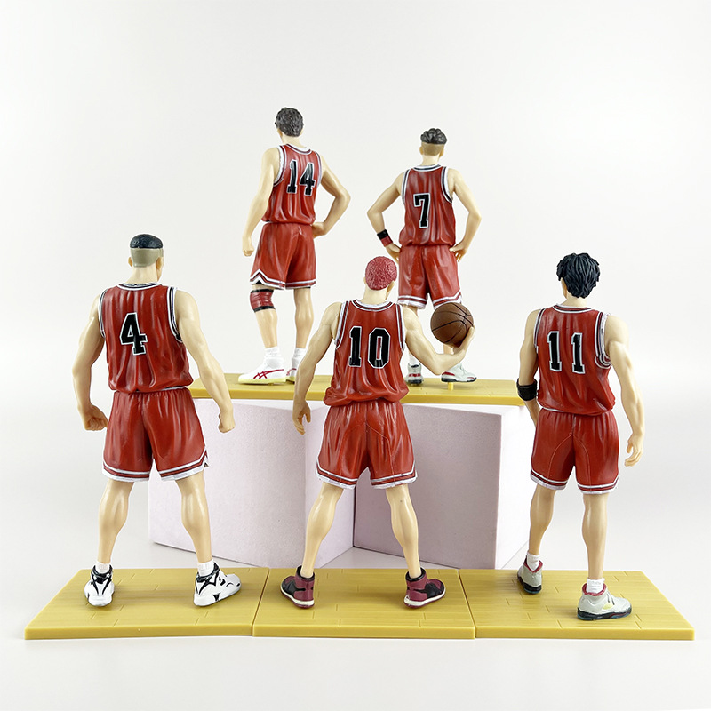 Slam Dunk New Anime Shohoku #10 Hanamichi Sakuragi PVC Action