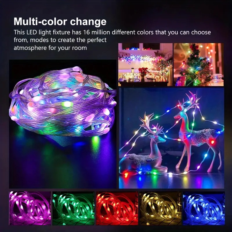 LED Strip Light RGB light Christmas Lights USB 5V Smart APP Control