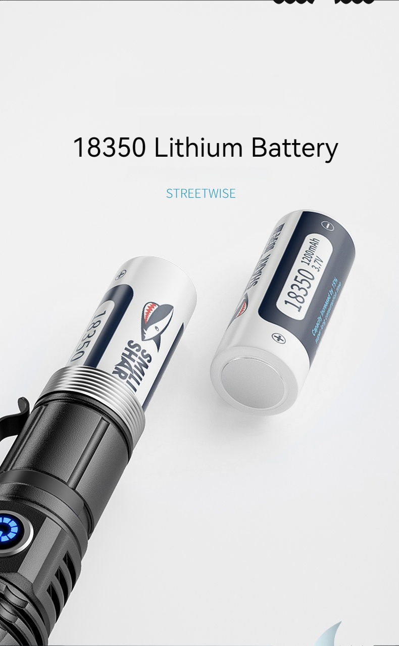 【6000LM】SMILING SHARK SD5031 Pocket Mini Torch Light Super Bright M60 ...