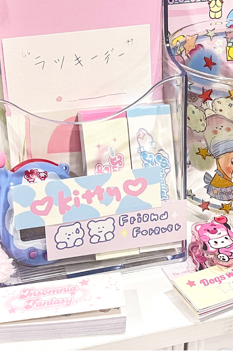 Mr. Paper 50 sheets/bag Coated paper sticker ins style Cute simple ...