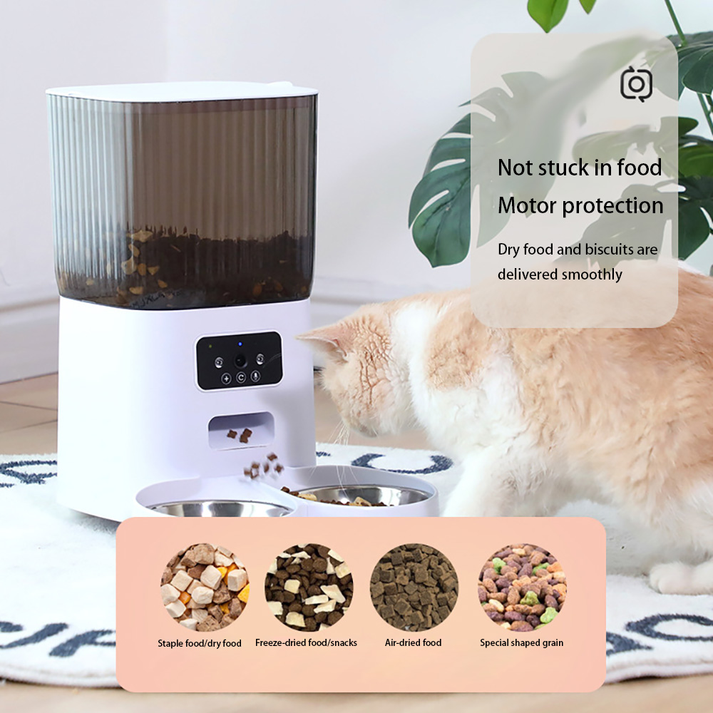 Image result for 5L Pet Feeder with Camera Automatic Cat Feeder Smart Dog Food Dispenser ...