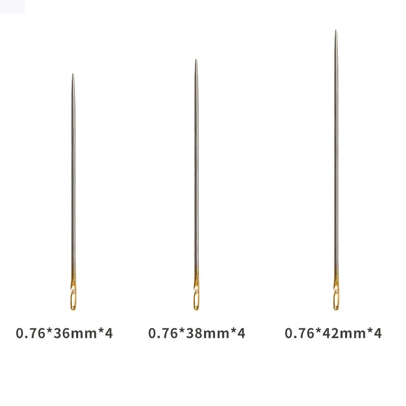 Blind needle elderly needle side hole stainless steel hand home sewing ...