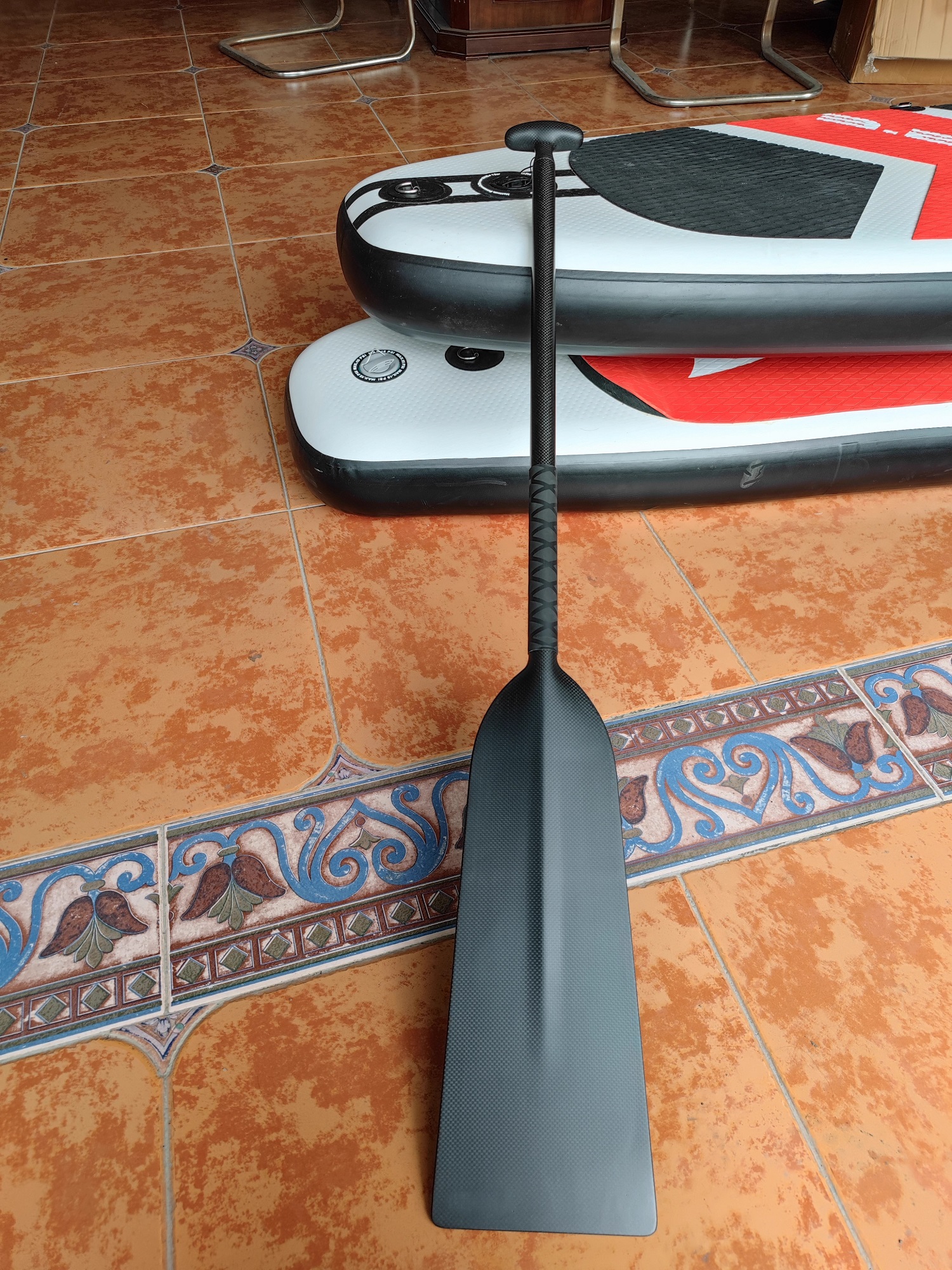Handmade Wooden Canoe Paddle – 80cm Lightweight, T-Grip, For Decoration Or Actual Use