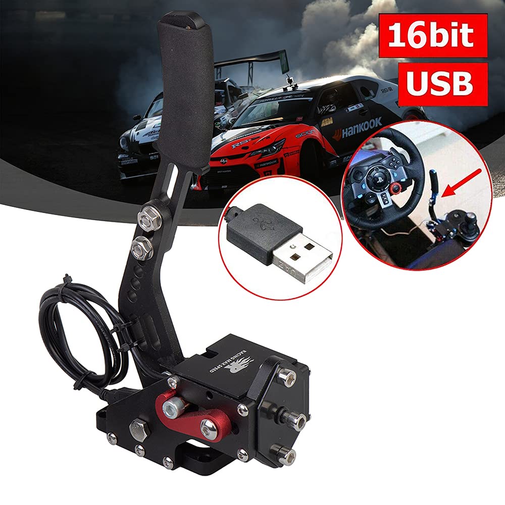 PC Racing Game USB Handbrake with Straight Gear Shifter Suit For ...