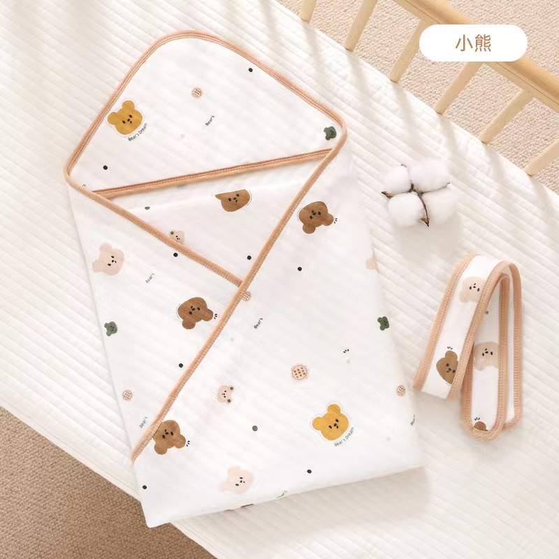 85x85CM Pure Cotton Baby Swaddle Newborn Blanket Infant Quilt | Shopee ...