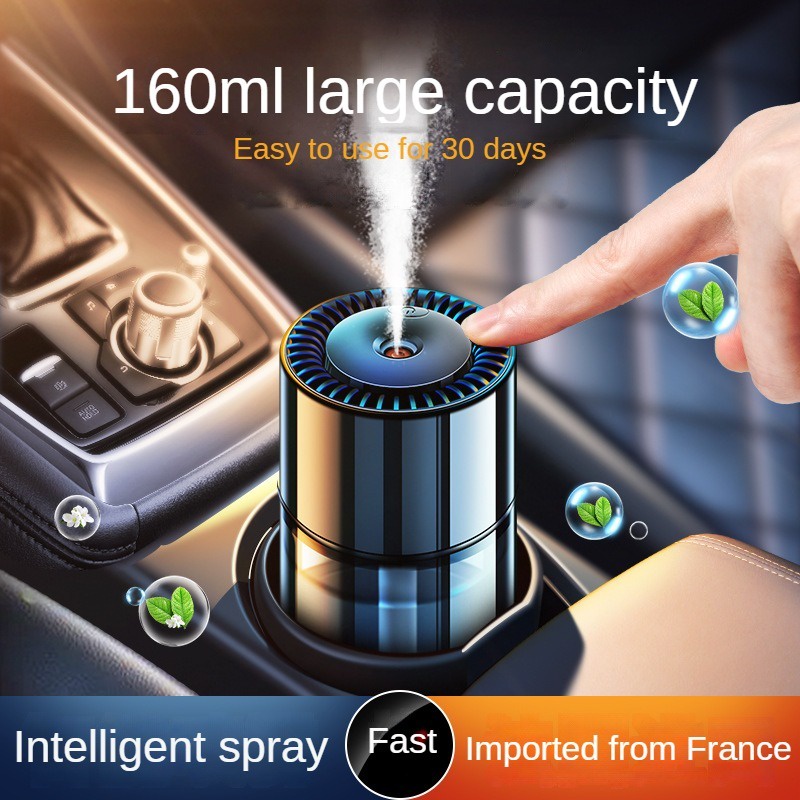 Wireless Car Aromatherapy Rechargeable 3 Gear Adjustment Essential oil ...