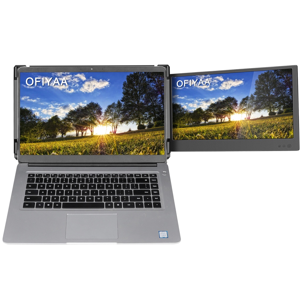 Monitor For Laptop Computer Splitter Portable Display Video Showcase ...