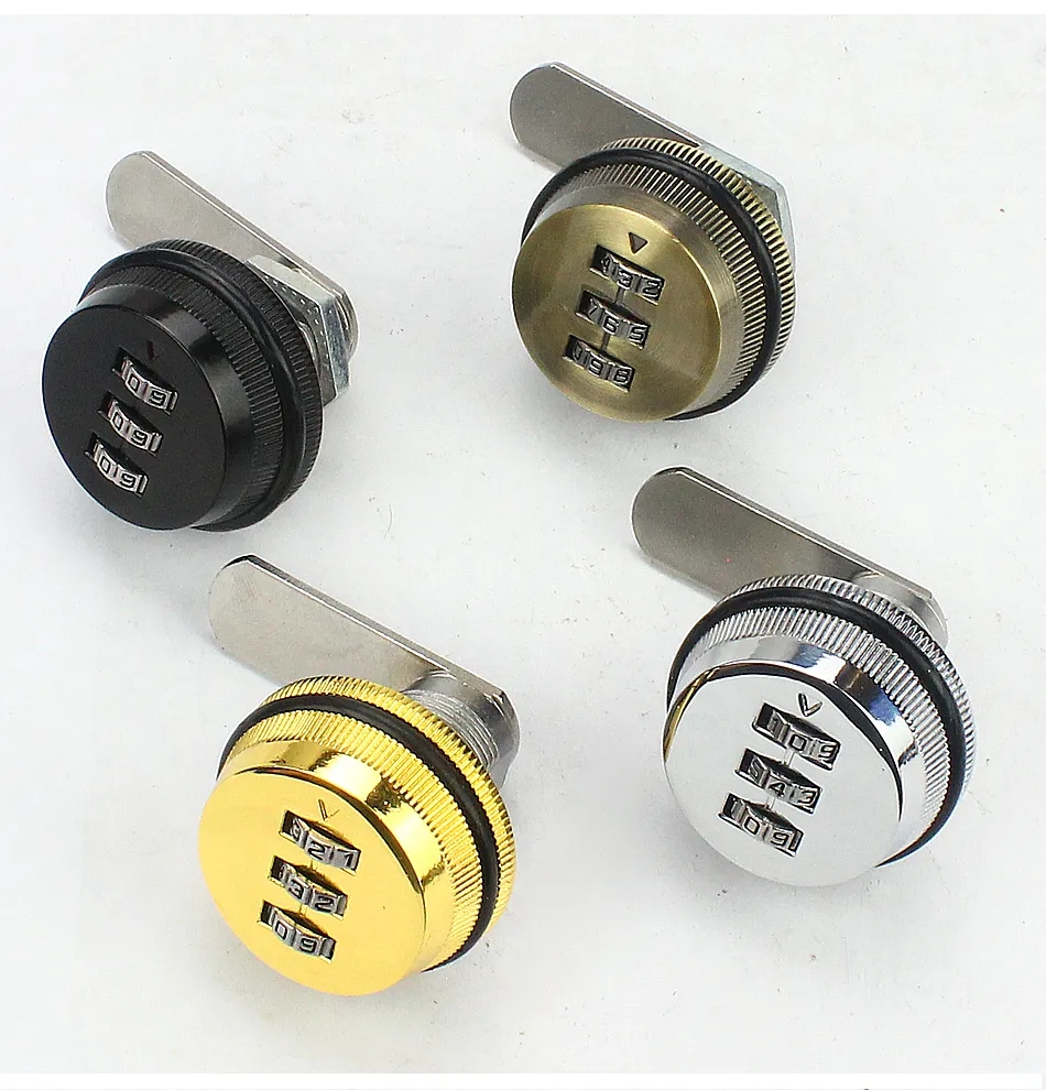 Digital combination combination box lock zinc alloy drawer cabinet door ...